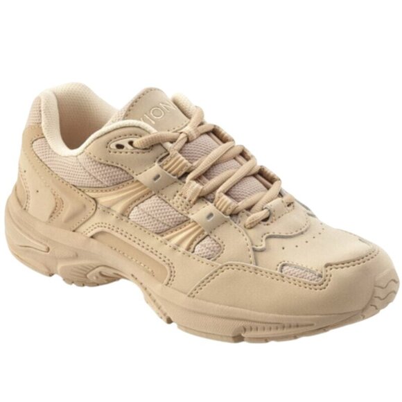 Vionic 9.5W Walker Classic Taupe Shoes Plantar Fasciitis Support Leather - Picture 13 of 14